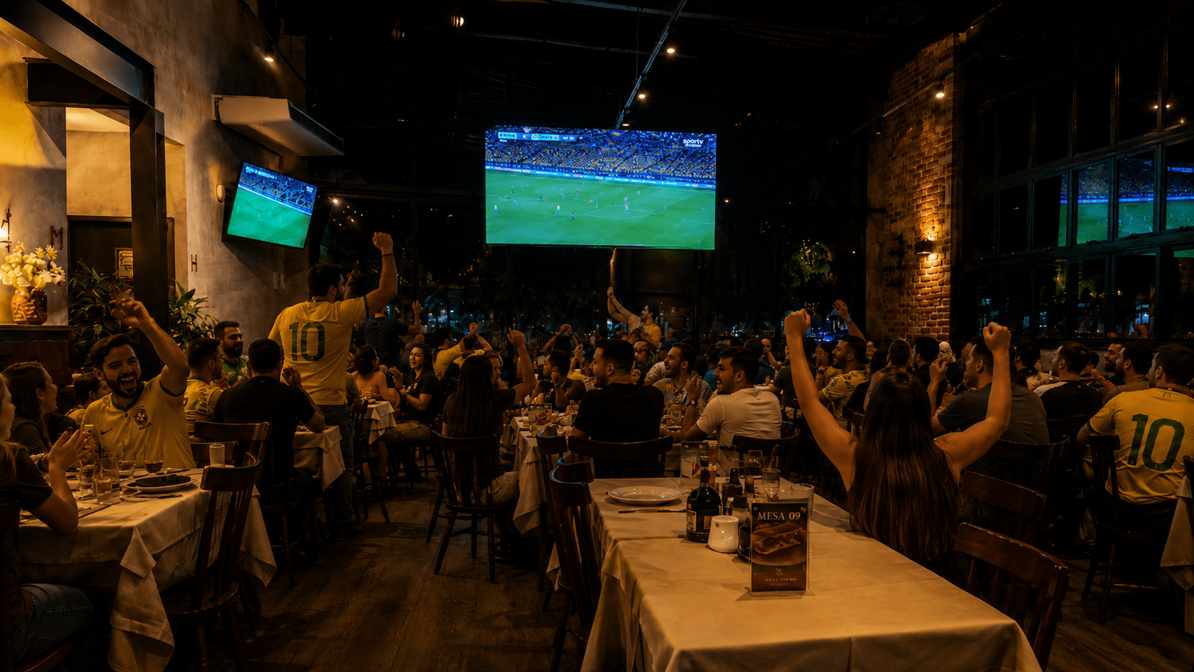 Hero da Copa do Mundo na Troina Pizza Gourmet